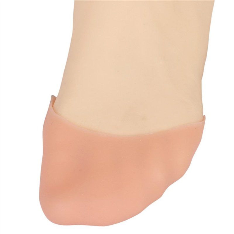 Image secondaire de Artibetter Une paire de chaussures de danse de ballet en pointe en gel de silicone souple avec protège-orteils (Nude)