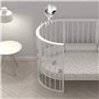 inRobert Universal Baby Monitor Holder Wall Mount Baby Video Monitor Shelf Flexible Camera Stand No Drilling for Nursery Univers