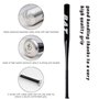 86cm Batte de Baseball Aluminium 34 Pouces Bleu Noir Argent au Choix Batte Base-Ball métal Adulte Pro Léger pour Exercice Joueur