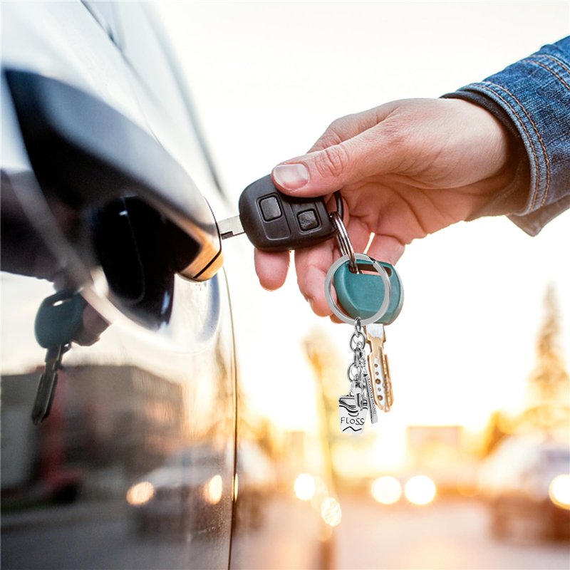 Image secondaire de Amosfun porte-clés dentifrice brosse à dents dentifrice porte-clés pendentif pour dentiste assistant hygiéniste dentaire cadeau