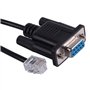 Câble adaptateur DB9 série RS232 vers RJ12 6P6C pour APC PDU 940-0144A
