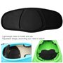 Broco Réglable Kayak antidérapante Canoe Seat Pad Noir Confortable Dossier