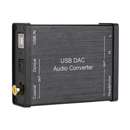 ASHATA Convertisseur Audio USB DAC