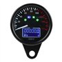 Qiilu Compteur de vitesse de moto