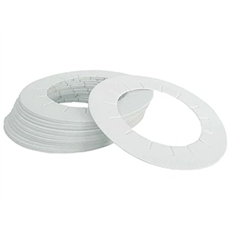 50 Collerettes de propreté pour contour chauffe pot