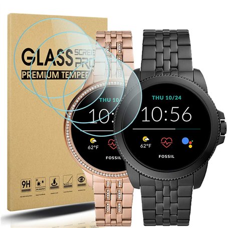 Diruite 4-Pièces Compatible avec Fossil Gen 5E Protection Écran