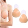 Soutien-Gorge adhésif en Silicone Push Up Invisible pour Femme Universel réutilisable Bonnet sans Bretelles rembourré pâte Le So