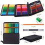 72Pcs Professionnel Crayons Dessin