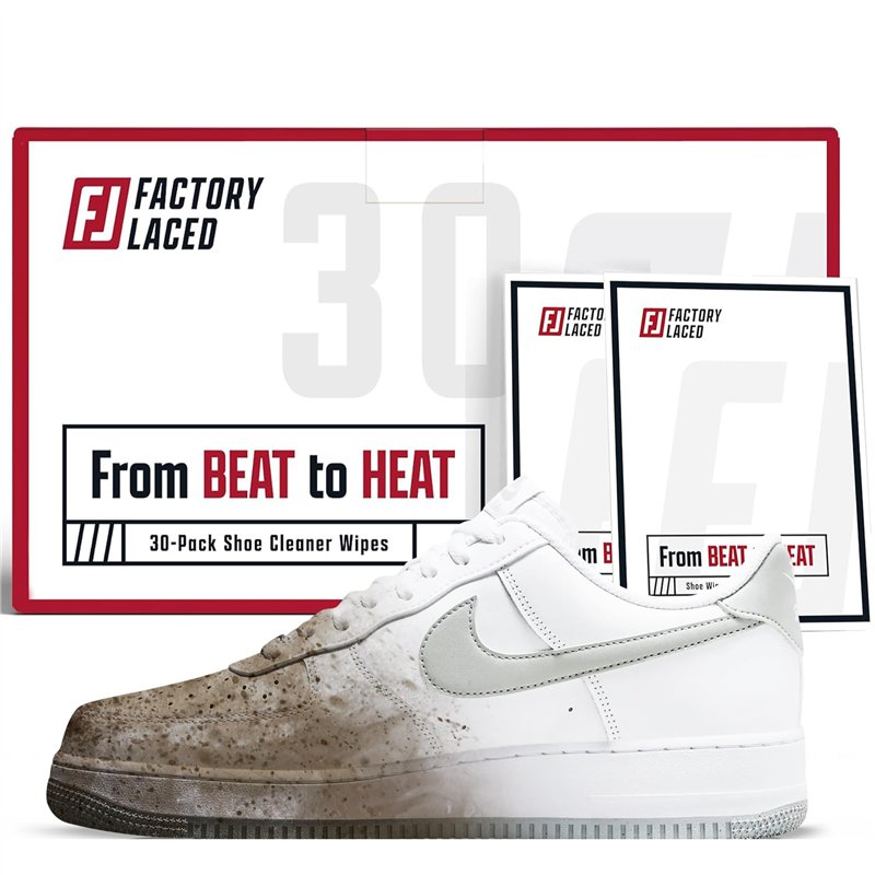 FACTORY LACED Shoe Cleaner Wipes