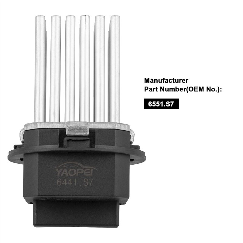 Image secondaire de YAOPEI Voiture Moteur du Ventilateur Chauffage Résistance Pour C3 C4 C6 DS3 307 407 6441S7 6441.S7