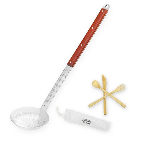 Louche XXL 61 cm Louche à soupe Ustensile de cuisine Cuillère à sauce en acier inoxydable Louche Polownik Louche à soupe Plow Pl