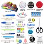 TWBEST 264 Pcs Kit de Couture,Kit Couture,43 Bobines de Fil,Set de Couture avec Étui de Transport pour Maison/Voyage/Adultes/Enf