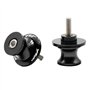 2pcs M6 6mm Diabolos Le Mans Support de Montage pour YZF R1 R3 R6 R6S R25 R125 600R (Noir)