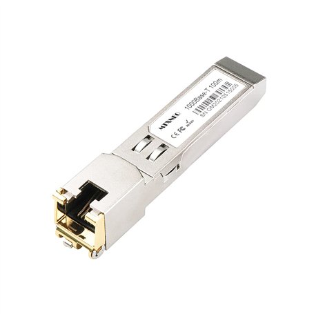 Module 1G SFP à RJ45 - Module émetteur-récepteur de réseau d'émetteur-récepteur Ethernet en cuivre 1000Base-T Compatible pour Ci