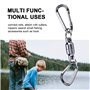 DeWin Boucle Magnétique de Pêche,Mouche Pêche Magnétique Net Aimant Epuisette Peche Aimant Boucle Pêche pour la Pêche
