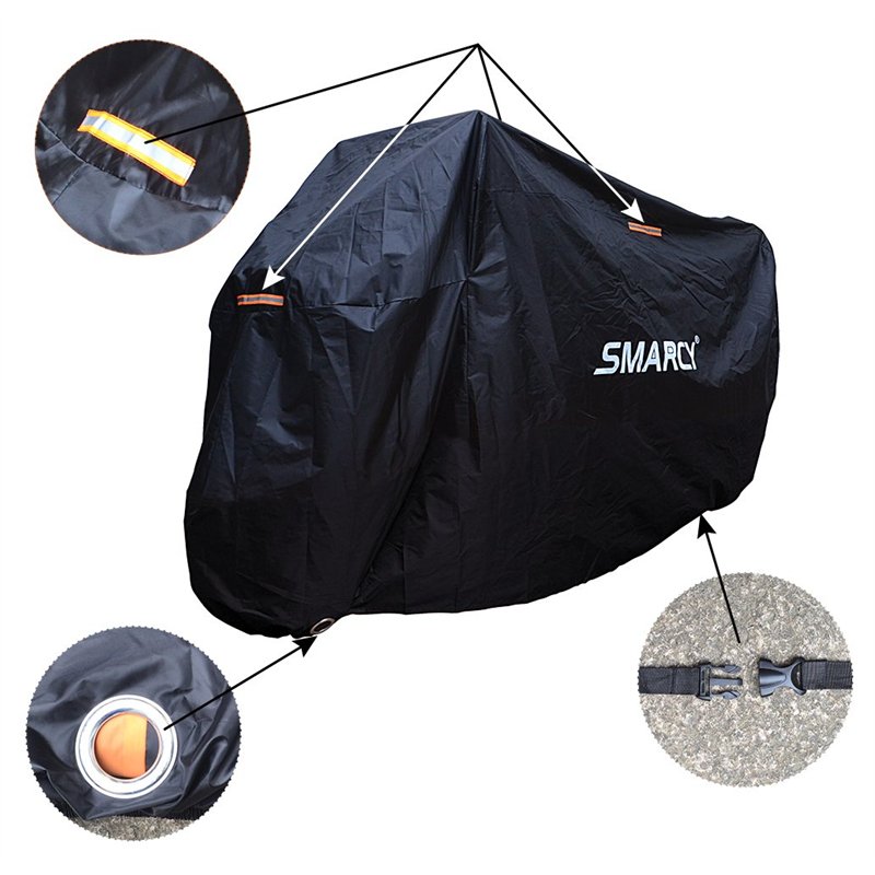 Image secondaire de SMARCY Housse de Protection pour Moto, Bâche 3XL, Abri Scooter, Couverture Polyester (2.6 Mètres)