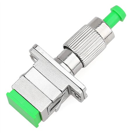 FC/APC (mâle) vers SC/APC (femelle) SM-9/125 Fibre optique hybride Adaptateur FC-SC