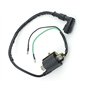 OxoxO Bobine d'allumage avec 2 fils compatible avec 4 temps 50 cc 70 cc 90 cc 110 cc 125 cc ATV Dirt Bike Go Kart Honda XR50 CRF
