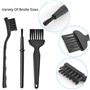 8 en 1 Pinceau Antistatique Brosse Antistatique Kit Nettoyage PC Pinceaux de Clavier Kit de Brosses à Clavier Pinceaux de Dépous