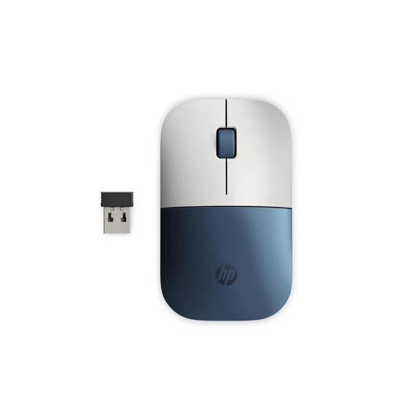 HP Souris sans fil Z3700 (bleu vert forêt)