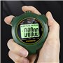 Chronomètre avec Sifflet,Chronometre Professionnel 2 Mémoire avec Fonction Muet et Lumièr pour Sport