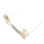 Douille pour Lampe R7S 118mm Halogène et Ampoule LED R7S, AC 100-240V, R7S J118 Linéaire Base Support Céramique pour Lampe Proje