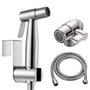 Bidet à main robinet de toilette pulvérisateur bidet d'eau chaude , accessoires de bidet accessoire de douche en acier inoxydabl