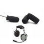 Housses de rechange en mousse pour microphone de casque d’aviation David Clark M-4/M-7