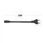 WICAREYO Cordon d'alimentation ca prise UE de 2 m Remplacement du cordon d'alimentation pour PS4 PS5 PS3 PS2 Xbox one S/X