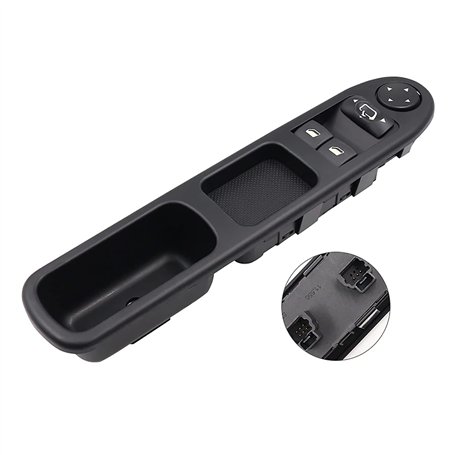 ZEALfix Bouton Leve Vitre pour 307 Commande Interrupteur Fenetre 96351622XT 6554.E4