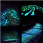 Mdurian 200Pcs Pierre Lumineuse Galet Lumineux Cailloux Brillants dans Le Noir pavés pour Maison Jardin passerelle Aquarium Pati