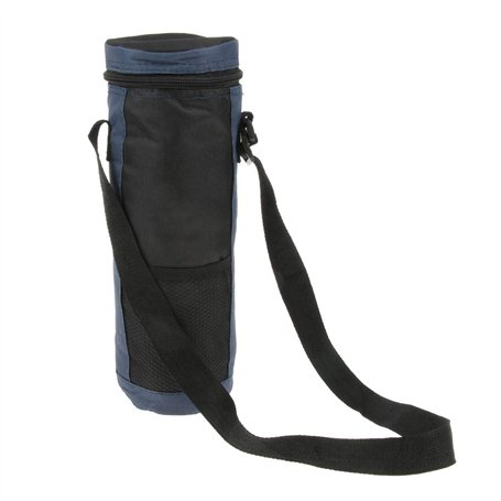 lahomia 2L Oxford Cylinder Cooler Bag l'eau Isolée Boit des Bouteilles/Canettes Sac de Transport - Bleu