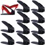 SaiXuan Lot de 10 Support/Empiler à Chaussures Réglables