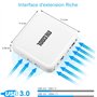 Android TV Box 12.0 MECOOL KM2 Android TV avec Netflix certifié Amlogic S905X2-B TV Box Android 4K Streaming Media Player certif