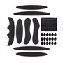 #N/A 27 pièces Universel Casque Remplacement Mousse Rembourrage Kit Vélo Casque Doublure Protection