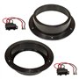 Sound way - Soportes adaptadores anillos de altavoz 165 mm Compatible Con Skoda Seat Volkswagen Audi