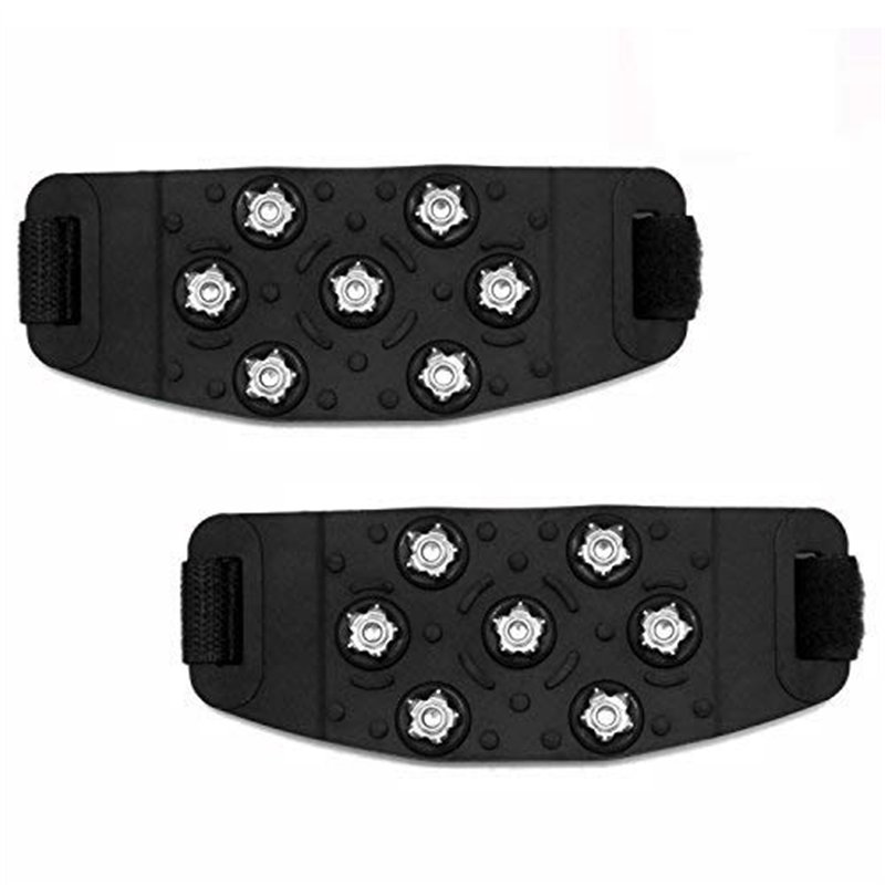 OFKPO 1 Paire Crampon Antidérapent, Crampons pour Chaussures, Crampons de Traction pour la Glace et la Neige