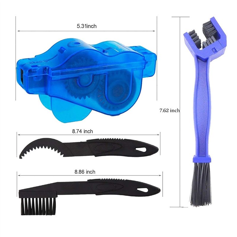 Image secondaire de Nettoyeur de Chaîne De Vélo Outils d'entretien Nettoyeur de pétrole Bike Chain Cleaner pour Tous Les Types de Vélos et VTT