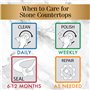 SCI Pierre Care International Granite, Quartz et Pierre Daily Cleaner, 94,6 cl