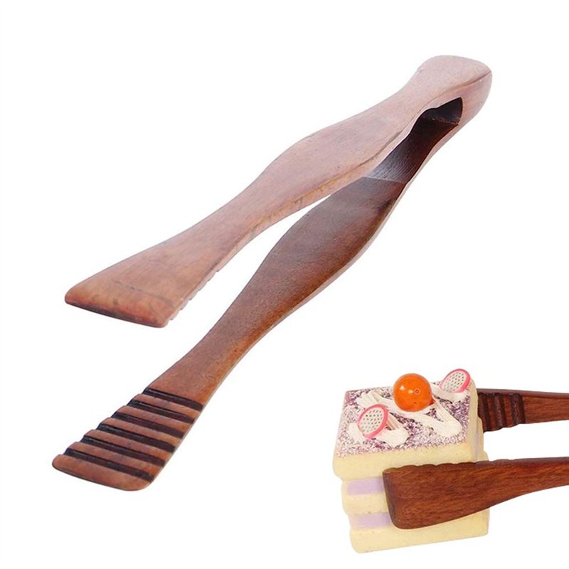 Pinces Alimentaires en Bois, Pince de Cuisson en Bois, Pince Grille Pain, Pince à Pain Grillé, Buffet Pinces, pour Cuisine Campi