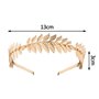 XCOZU Bandeau Grecque Romain Coiffe Cheveux Couronne Femme Accessoires