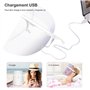 7 Couleur LED Masque luminothérapie, Beauty Masque photonique pour le rajeunissement de la peau Anti-âge Acné Tache Cicatrice En
