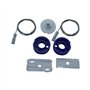 Bross Auto Parts BWR5261FBA Kit de réparation de lève-vitre arrière 3W0839398 3W0839397 Compatible avec Bentley Continental GT 2