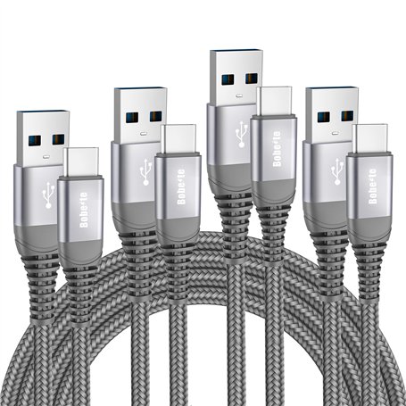 Câble Chargeur USB C [Lot de 4