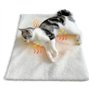 GingerUP Premium Coussin Auto-Chauffant pour Chat & Chien de Taille: 60x45cm Tapis/Couverture Thermique | Innovant & écologique