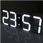 DELIPOP Horloge Murale Numérique LED 3D 21
