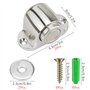 Hysagtek Lot de 2 Butoir de Porte Magnétique Cale Stop Porte magnétique en Acier Inoxydable Catch Arrêts de Porte Door Stoppers 