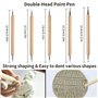 Viesap 25 Pcs Outil Modelage Clay Sculpting Tools Outil Modelage Argile Outil Sculpture Modelage Outil Modelage Silicone, Outil