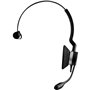 Jabra B2B BIZ 2300 UC Mono Micro Casque Antibruit, Connexion USB avec Fonction Muet et Contrôle de Volume sur Cordon Noir