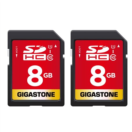Gigastone 8 Go SDHC Carte Mémoire